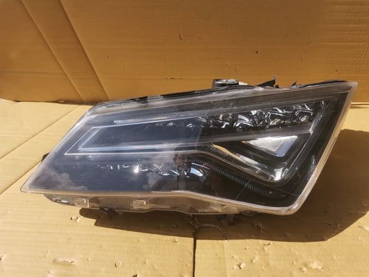 SEAT ATECA GENUINE 2016+ PASSENGER LEFT LED HEADLIGHT 577941007D seat52L
