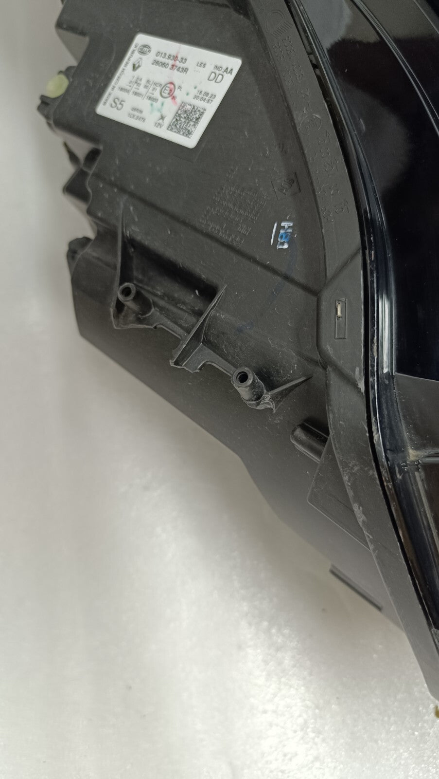 RENAULT CAPTUR LED PURE VISION N/S HEADLIGHT 260603743R re68