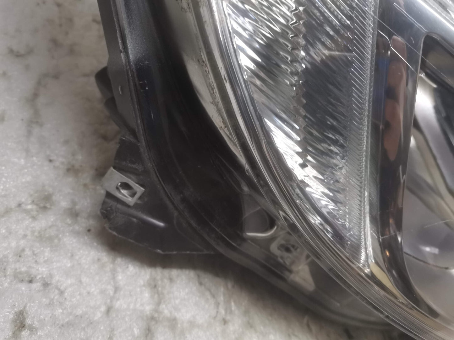 Vauxhall Astra J Driver Side (LH) Headlight Silver Insert 13253657 vxaj71
