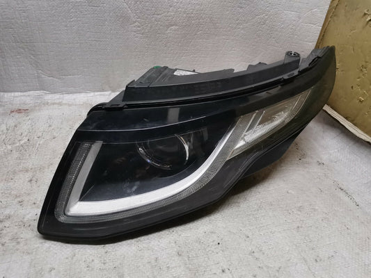 RANGE ROVER EVOQUE L538 PASSENGER SIDE XENON HEADLIGHT GJ32-13W030-DC jlr16