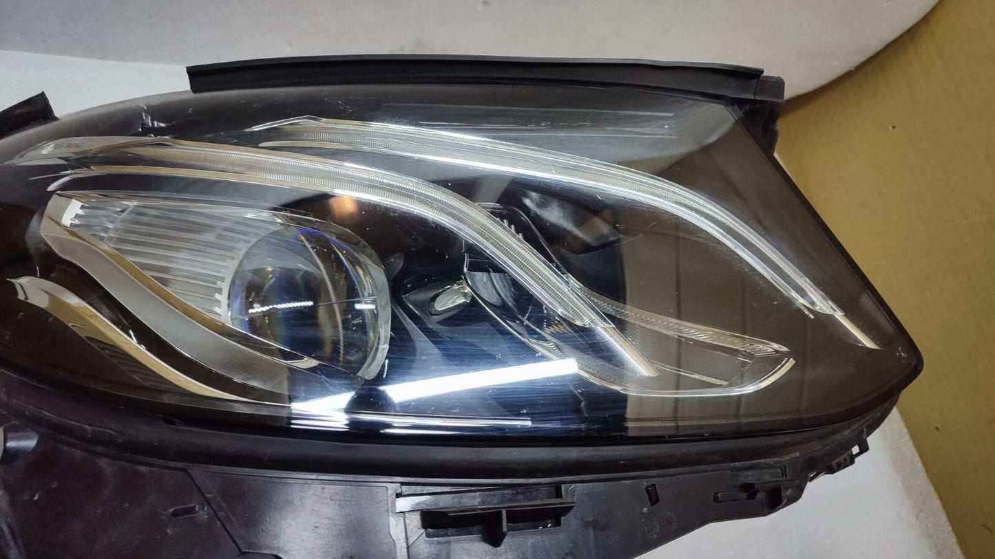 MERCEDES E CLASS 2016-2020 DRIVER SIDE LED XENON HEADLIGHT A2139064204 m21375