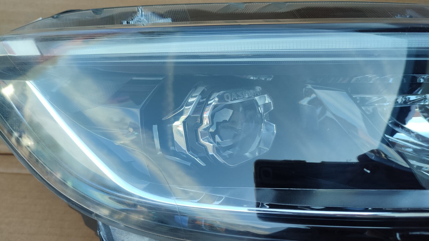 NISSAN QASHQAI HEADLIGHT 2017+ FULL LED RIGHT DRIVER SIDE O/S 100-19012 niqa58