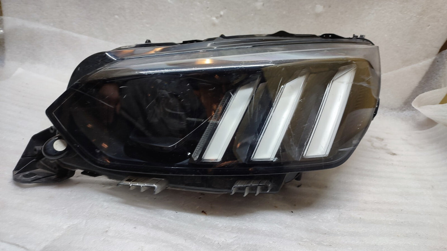 PEUGEOT 208 2020 - 2021 PASSENGER SIDE LED HEADLIGHT 9828333580 psa64