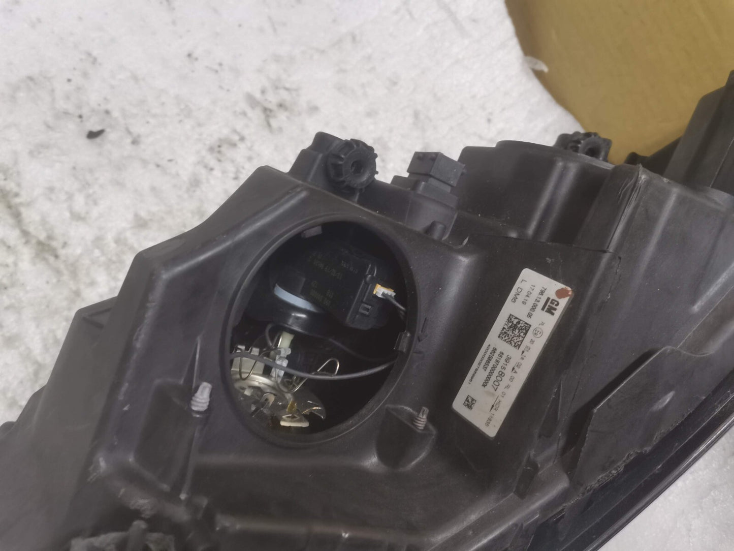 VAUXHALL ASTRA K MK7 16-ON PASSENGER N/S 39158007 vxak75