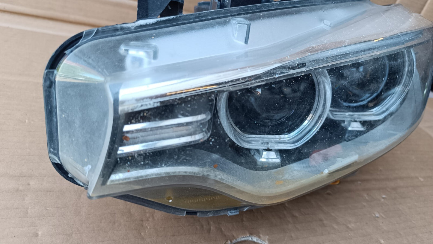 BMW 4 SERIES FRONT LEFT PASSENGER XENON HEADLIGHT F32 F33 F36 2014 2018 spare 97