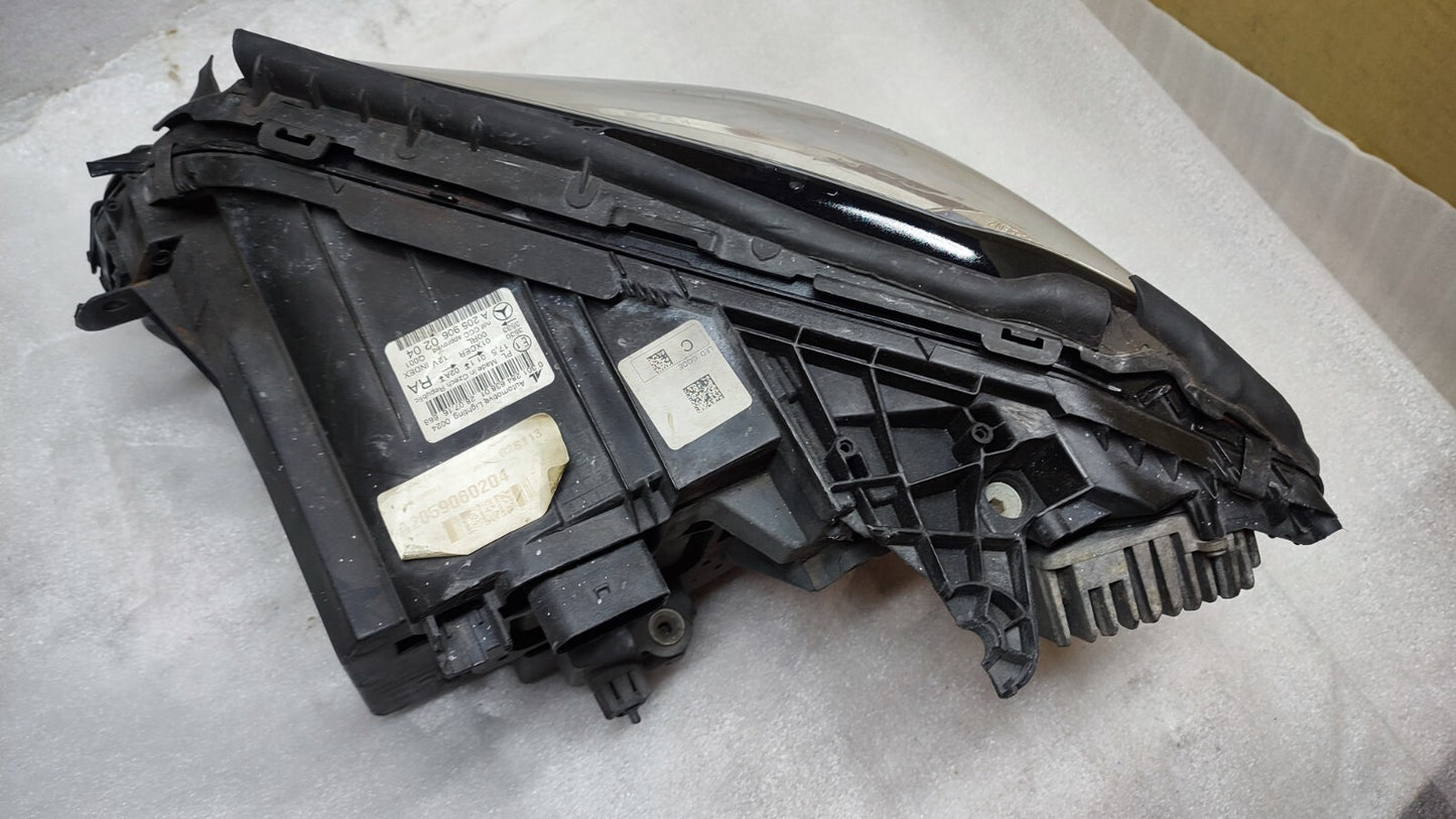 MERCEDES C CLASS W205 HYBRID LED DRIVERS SIDE RIGHT HEADLIGHT A2059060204 m71