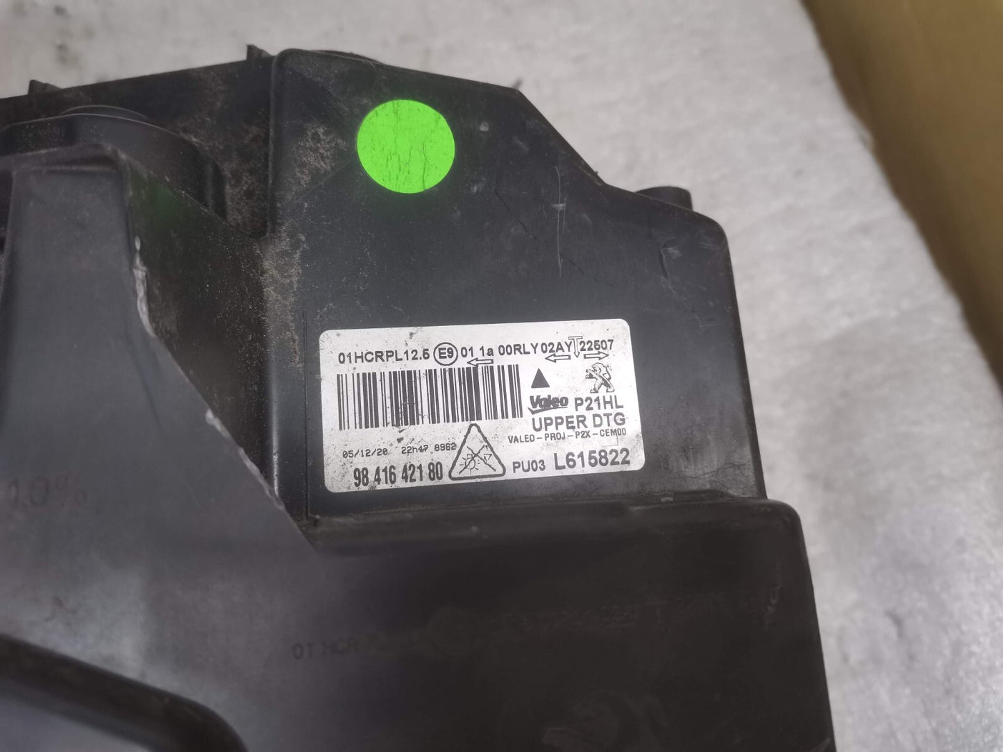 PEUGEOT 2008 GT 208 FULL LED HEADLIGHT RIGHT SIDE 2019-2022 9841642180 psa3