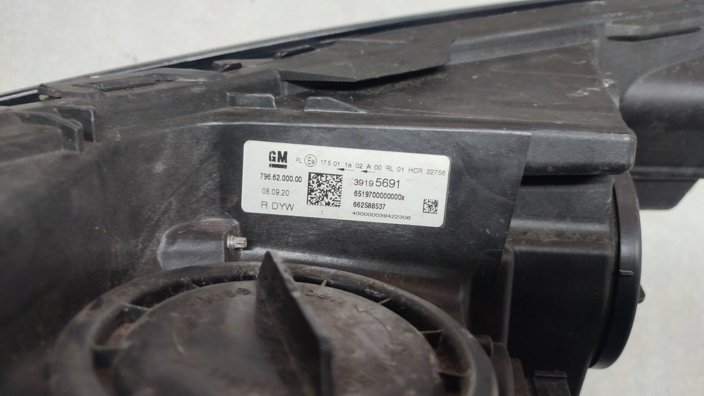 VAUXHALL ASTRA GENUINE  2018-2021 DRIVER SIDE LED HEADLIGHT 39195691 VX114