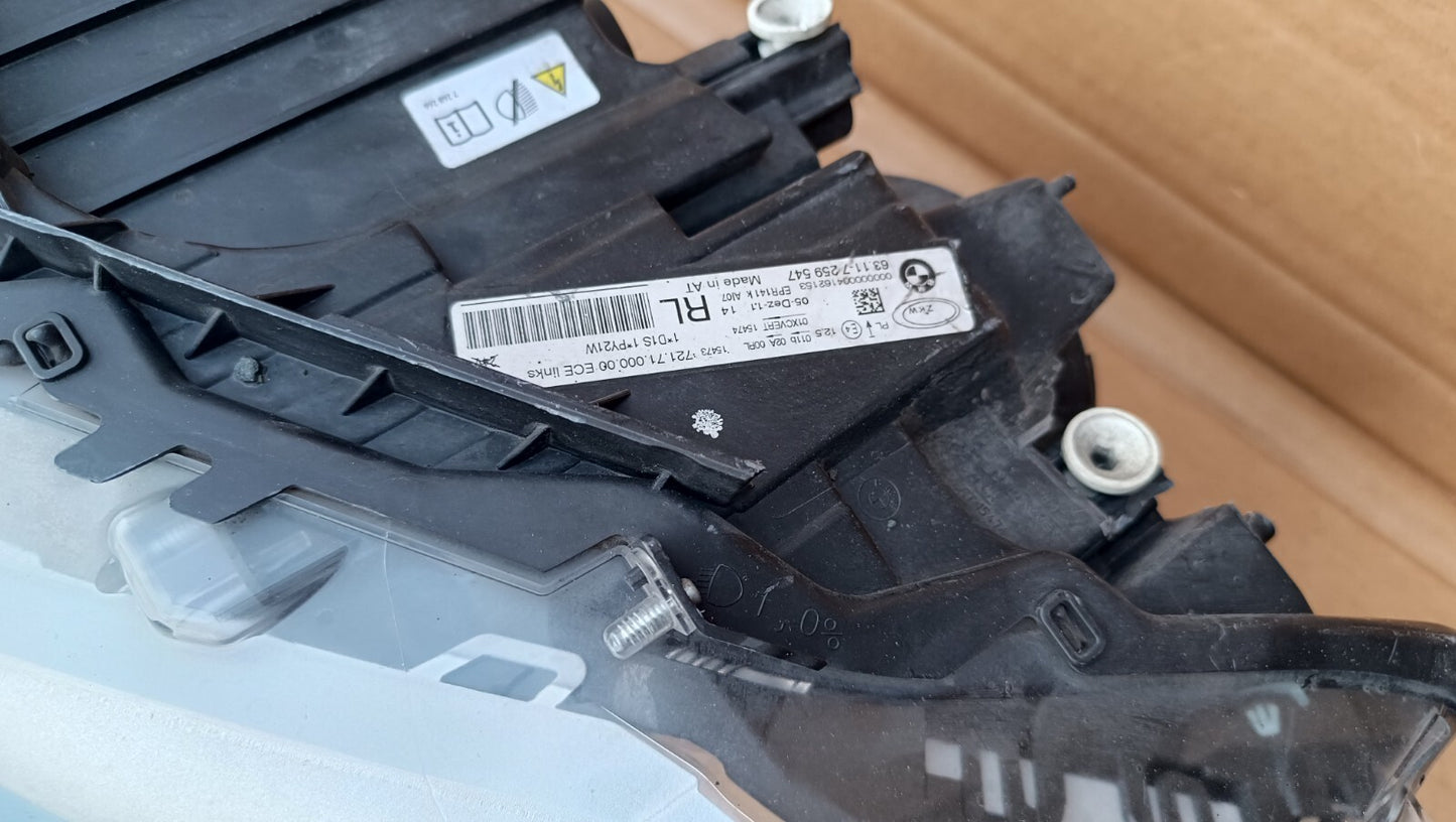 BMW 3 SERIES F30 F31 PRE LCI XENON LEFT SIDE HEADLIGHT 7259547 bm96