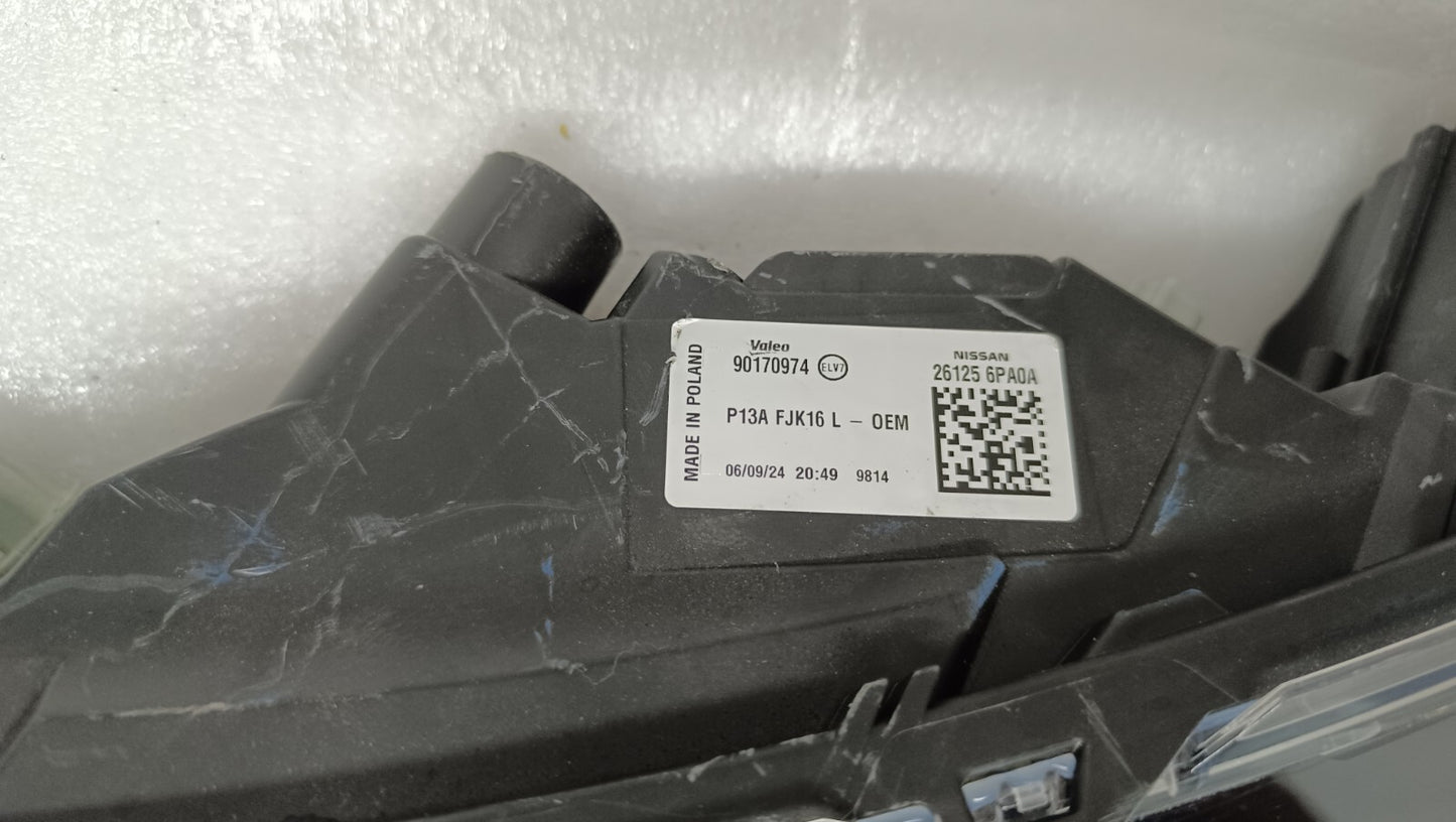 NISSAN JUKE 2019-ON DAYTIME RUN LIGHT INDICATOR LEFT UPPER 26125 6PA0A ni66