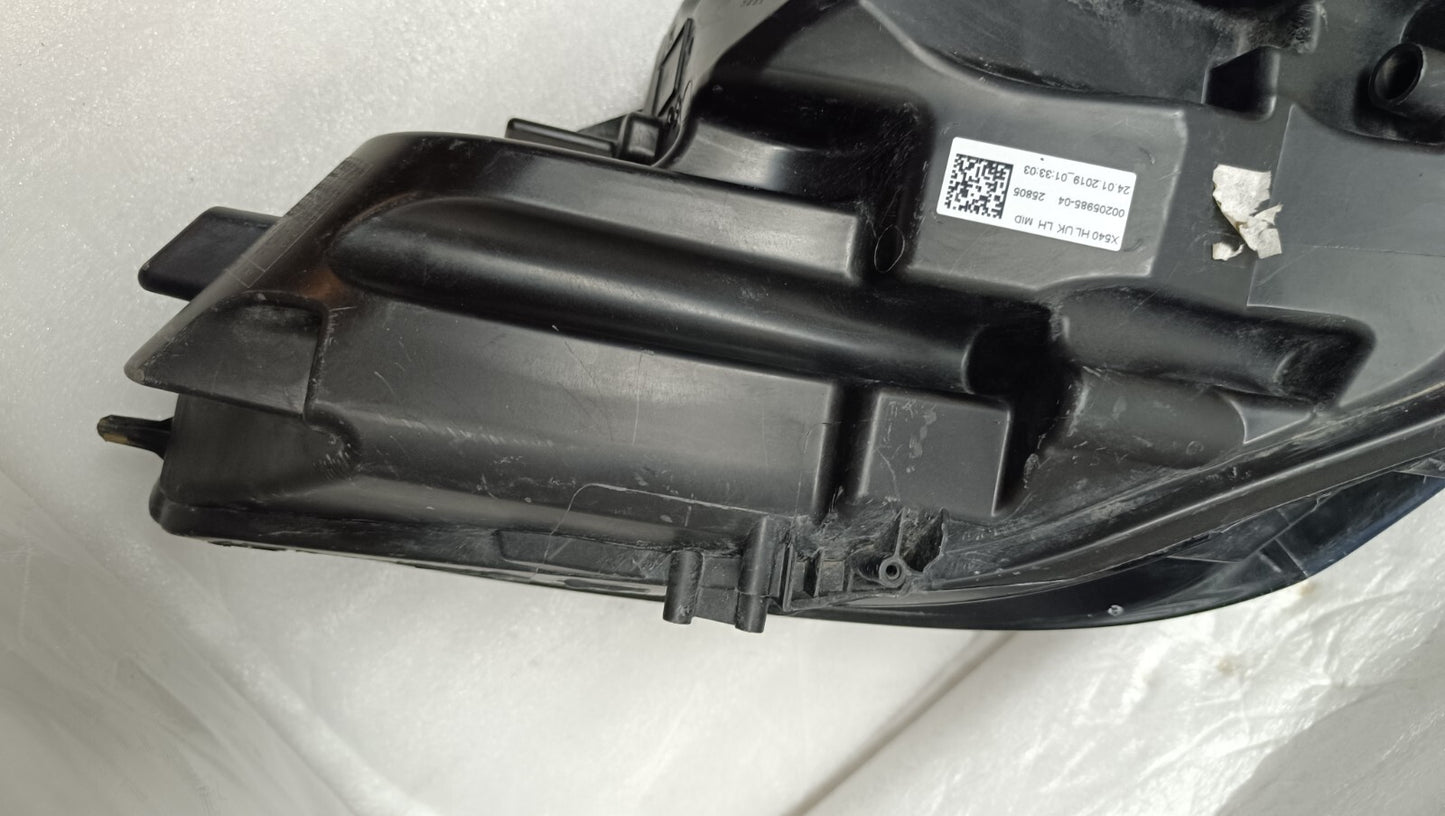 JAGUAR E PACE X540 LEFT SIDE PASSENGER HEADLIGHT J9C313W030DC j76