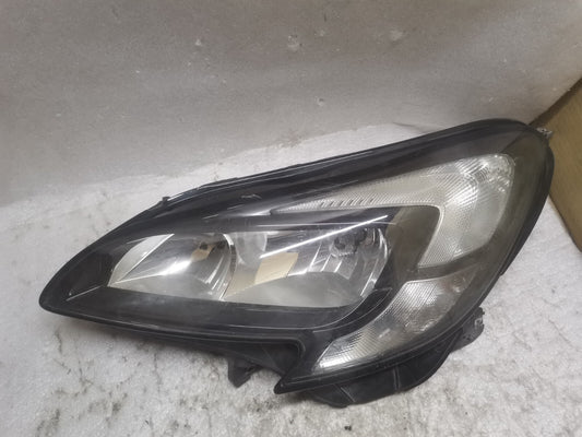 GENUINE VAUXHALL CORSA E 2015 - 2019 PASSENGER HALOGEN HEADLIGHT 39108224LH vx74