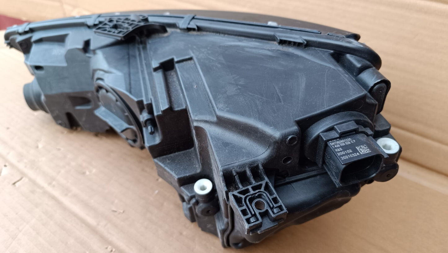 AUDI A4 RIGHT DRIVERS HEADLIGHT B9 LED HEADLAMP 2019 - 2022 8W0941012A au183