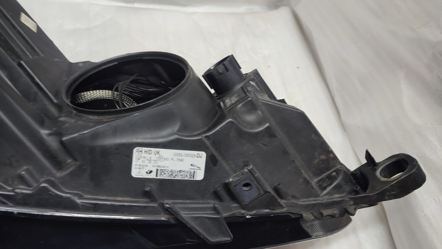 JAGUAR XF X260 2015-18 DRIVERSIDE GENUINE HEADLIGHT GX63-13W029DJJLR57
