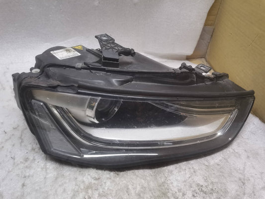 AUDI A4 B8.5 XENON HEADLIGHT FRONT RIGHT DRIVER SIDE 2012 8K0941006A