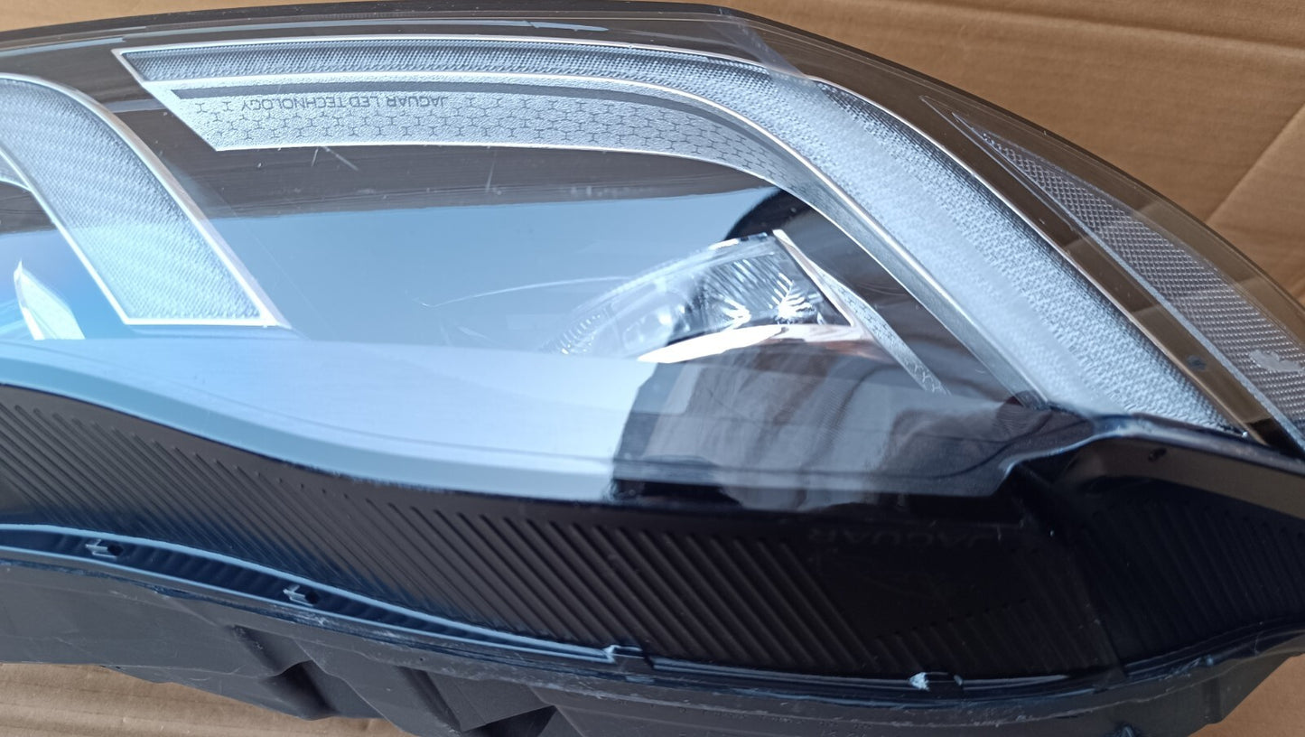 JAGUAR F PACE XF X260 X761 DRIVER SIDE LED HEADLIGHT GENUINE MK8313W029DE jlr69