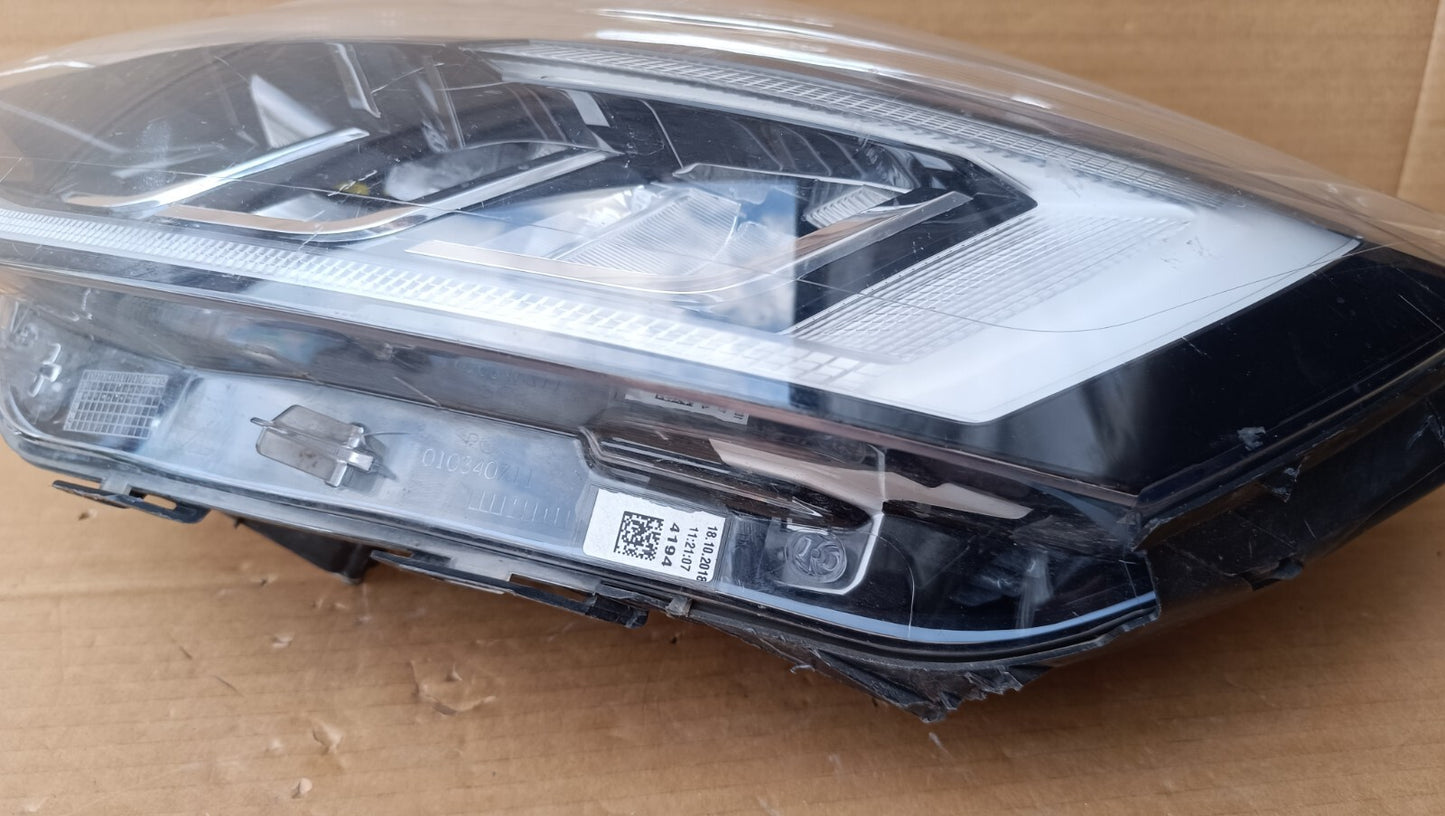 RENAULT CLIO PASSENGER SIDE LEFT LED HEADLIGHT MK4 PURE VISION 2016 2017 ren60
