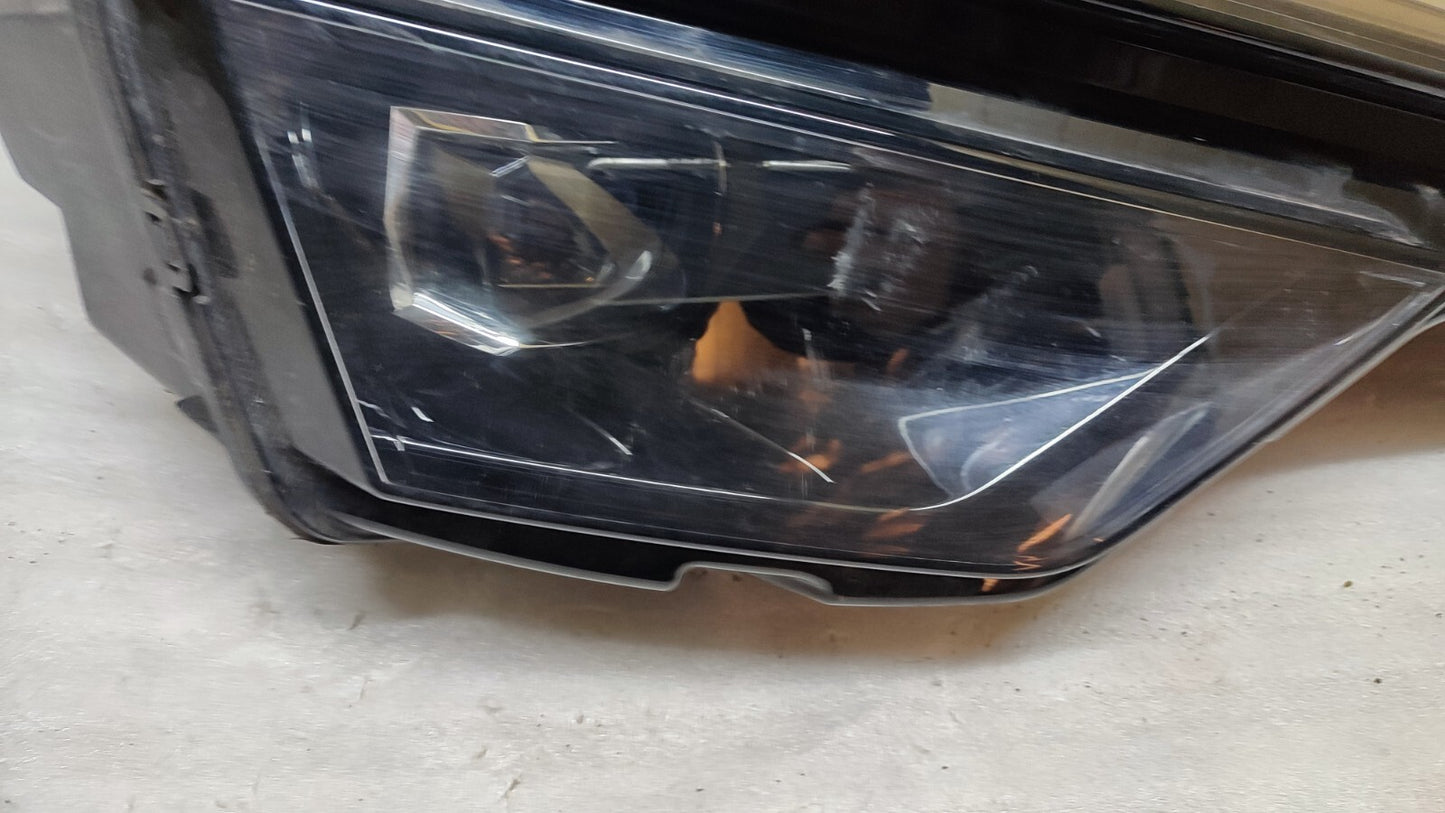 SKODA KAROQ 2017 TO 2021 GENUINE DRIVER SIDE LED HEADLIGHT 57B941016C sk88