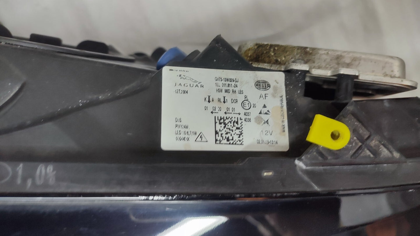JAGUAR XE X760 XENON HEADLIGHT RIGHT DRIVER SIDE 2015-2020 GX73-13W029-DG JLR59