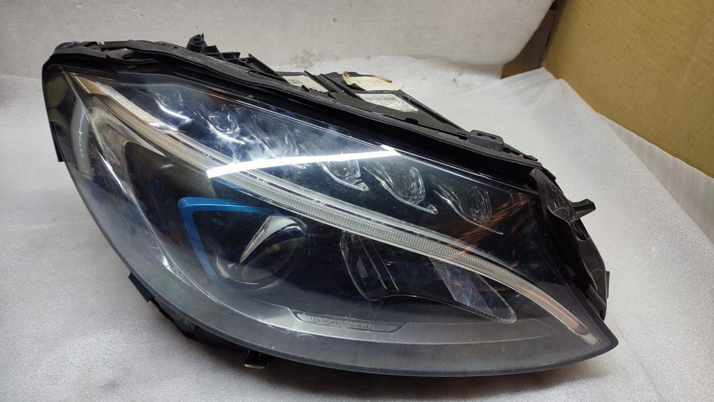 MERCEDES C CLASS W205 HYBRID LED DRIVERS SIDE RIGHT HEADLIGHT A2059060204 m71