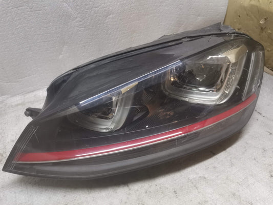 VOLKSWAGEN GOLF 2013-2018 MK7 PASSENGER SIDE XENON HEADLIGHT vwgo80