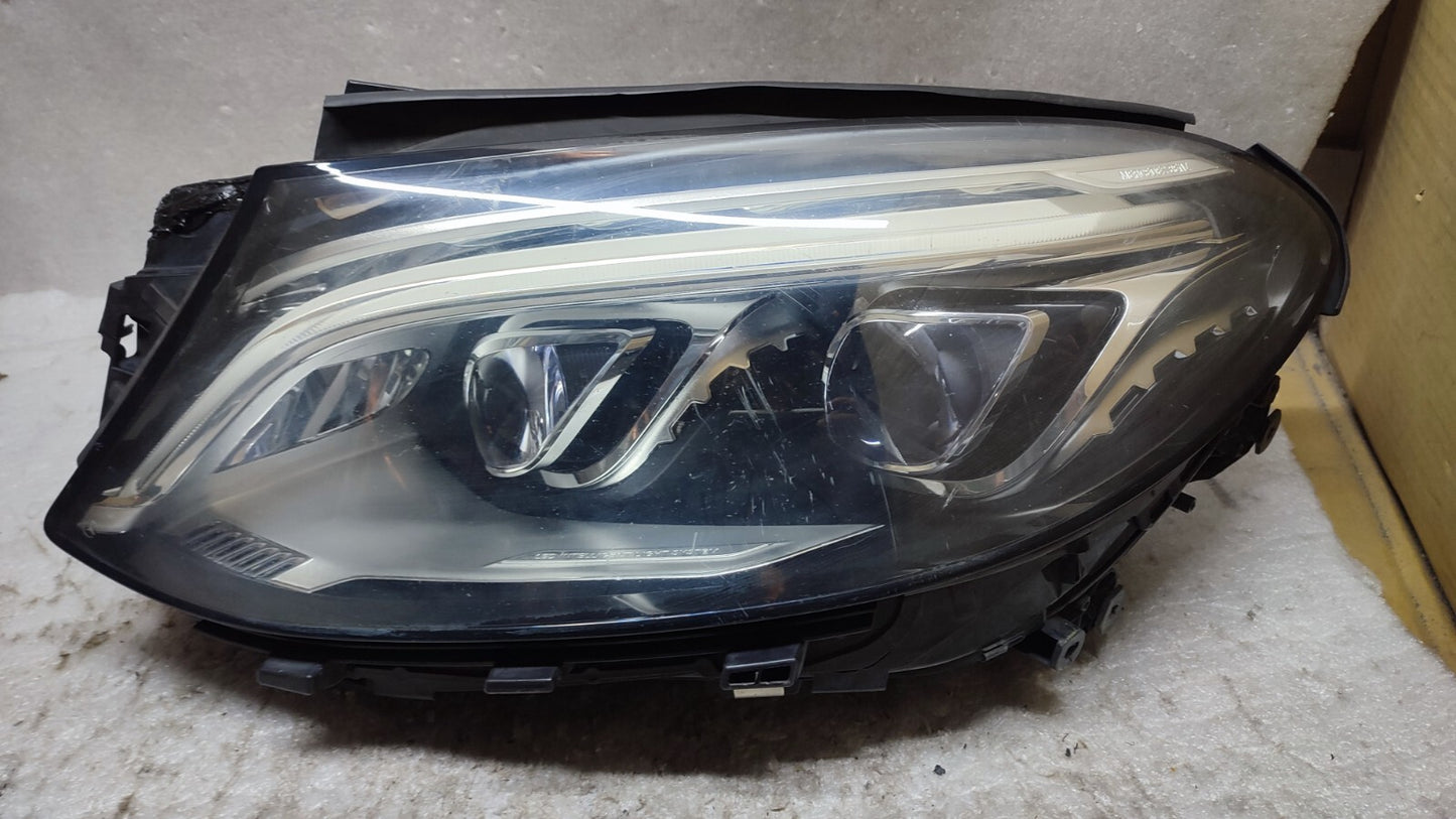MERCEDES GLE W166 Passenger Side LED Intelligent Headlight A1669062303 m68