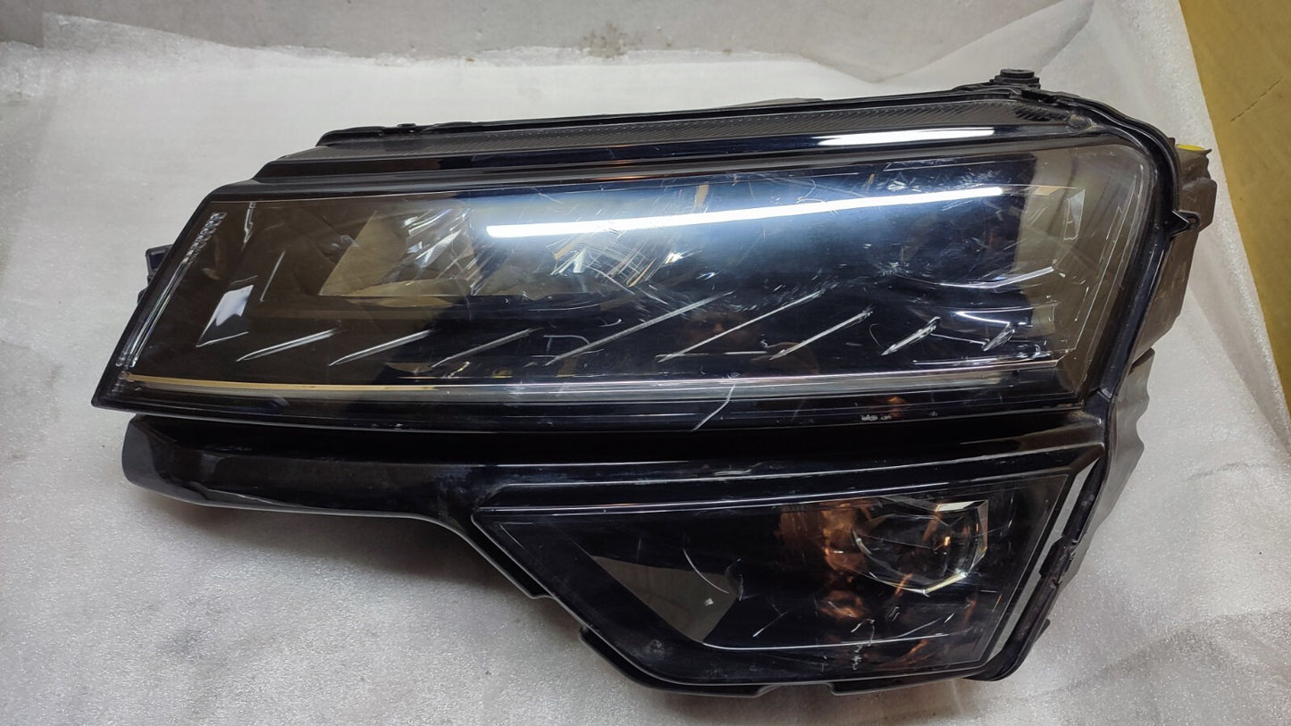 SKODA KAROQ LEFT PASSENGER NEAR SIDE LED HEADLIGHT 57C941015B 2018-2021 skkq82