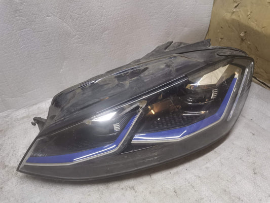 VW Golf GTE MK7.5 LED Headlight Passenger Left Side 2017-20 vwgo81