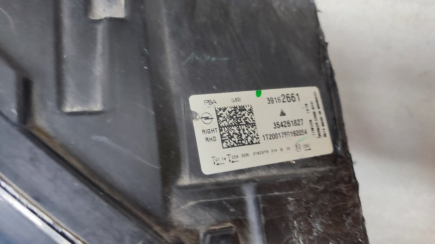 Vauxhall Corsa F LUX Headlight 2023 Onwards Driver Side OFS Part 39162661 vx101