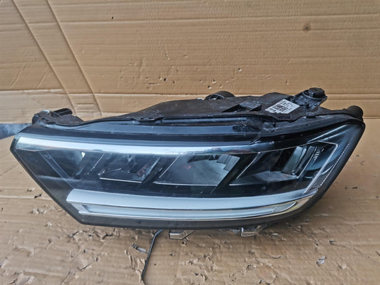 VW T-ROC PASSENGER LED HEADLIGHT NEARSIDE N/S 2GA941005G vwtr113