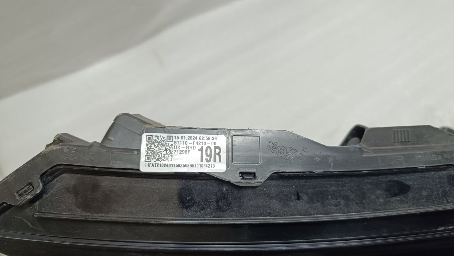 TOYOTA CHR CH-R GENUINE  FULL LED  DRIVER SIDE HEADLIGHT P/N 81110-F4210-00 to57