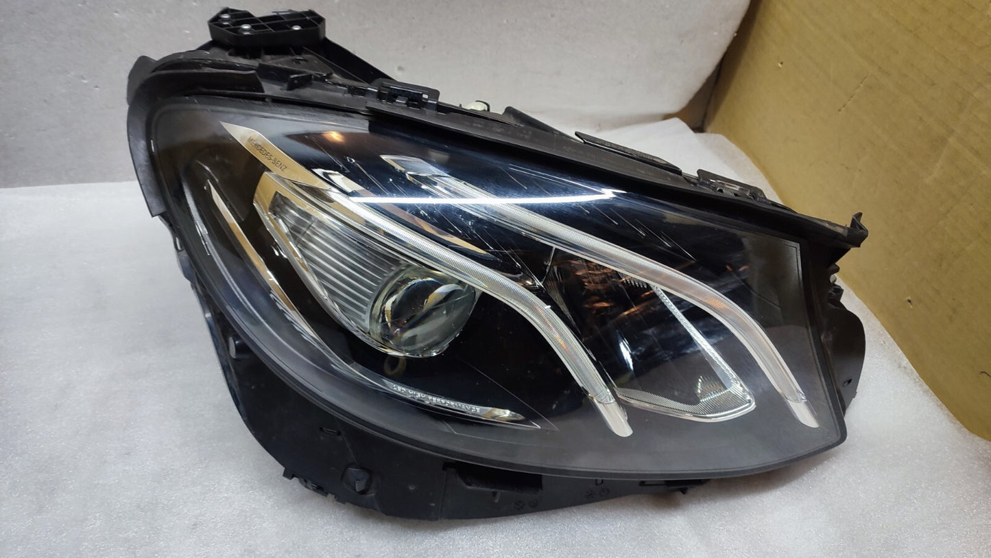 MERCEDES E CLASS 2016-2020 DRIVER SIDE LED XENON HEADLIGHT A2139064204 m21375
