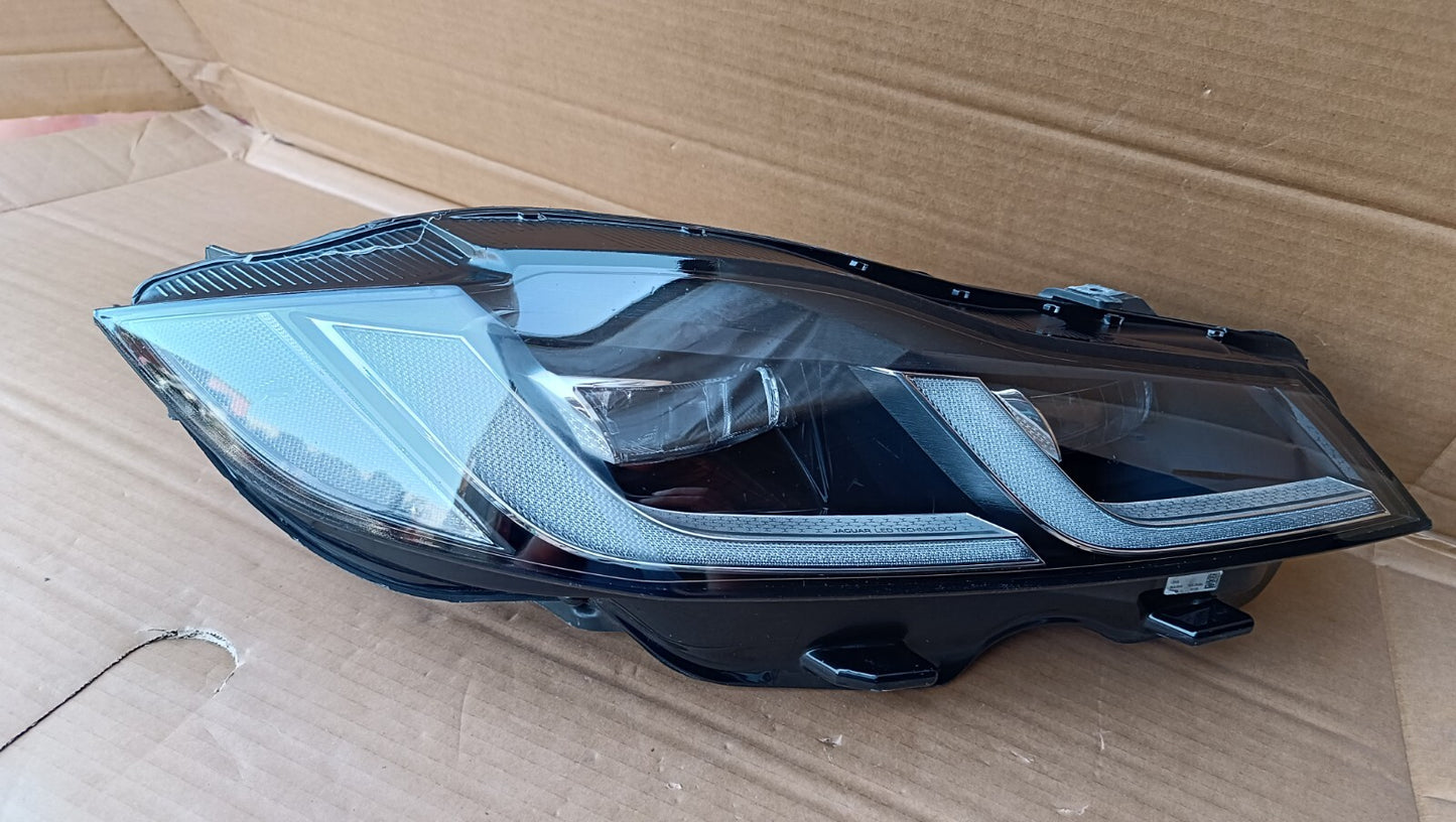 JAGUAR F PACE XF X260 X761 DRIVER SIDE LED HEADLIGHT GENUINE MK8313W029DE jlr69
