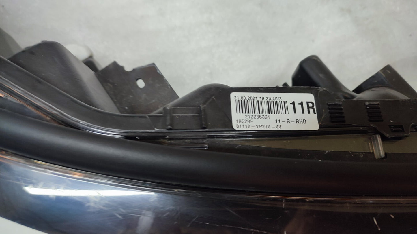 TOYOTA C-HR 2019-2023 O/S/F DRIVER SIDE LED HEADLIGHT 81110-YP270-00 to43