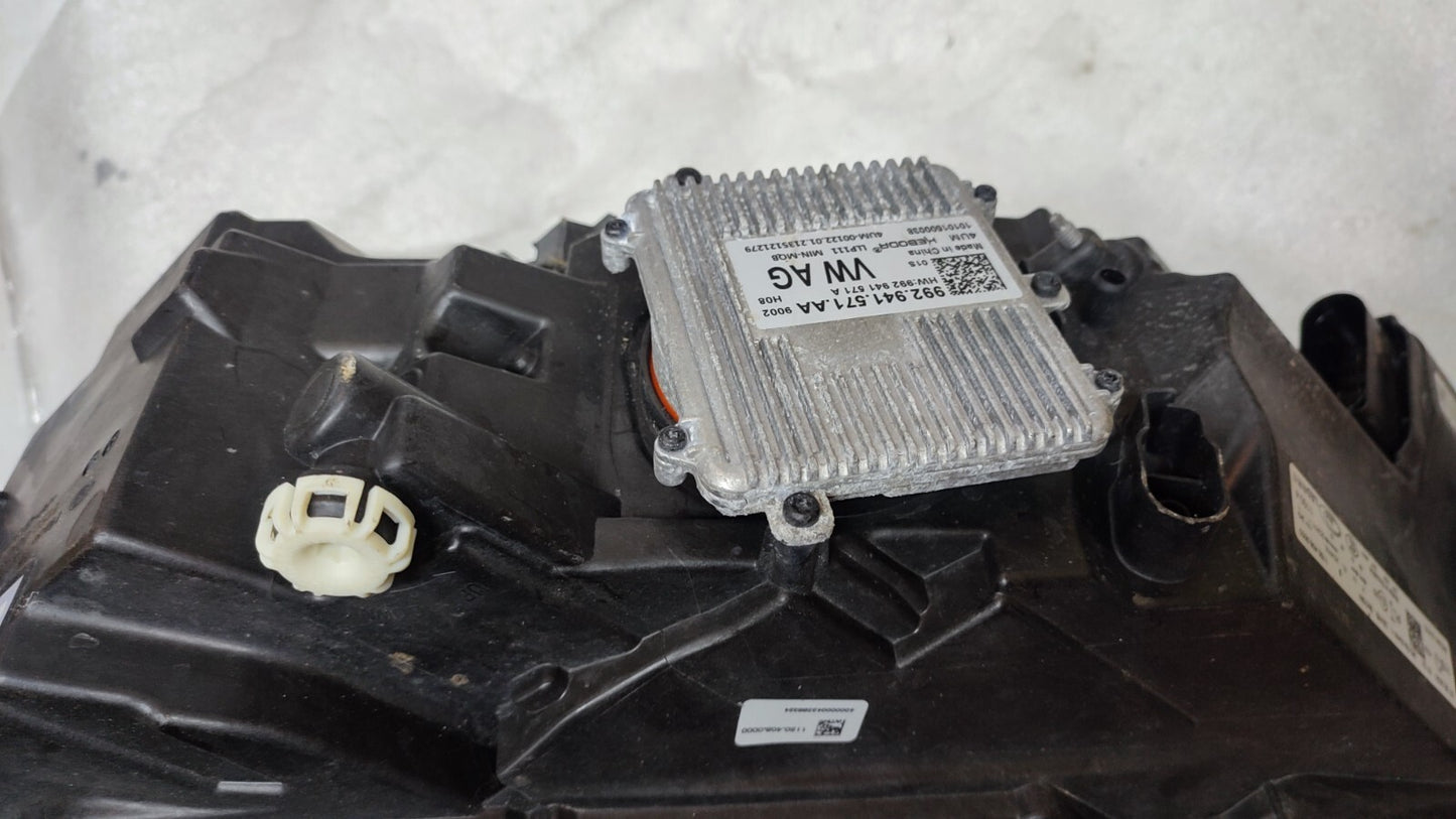 SKODA SUPERB MK3 FACELIFT CRYSTAL LED HEADLIGHT 2018-21 DRIVER O/S 3V2941016D 90