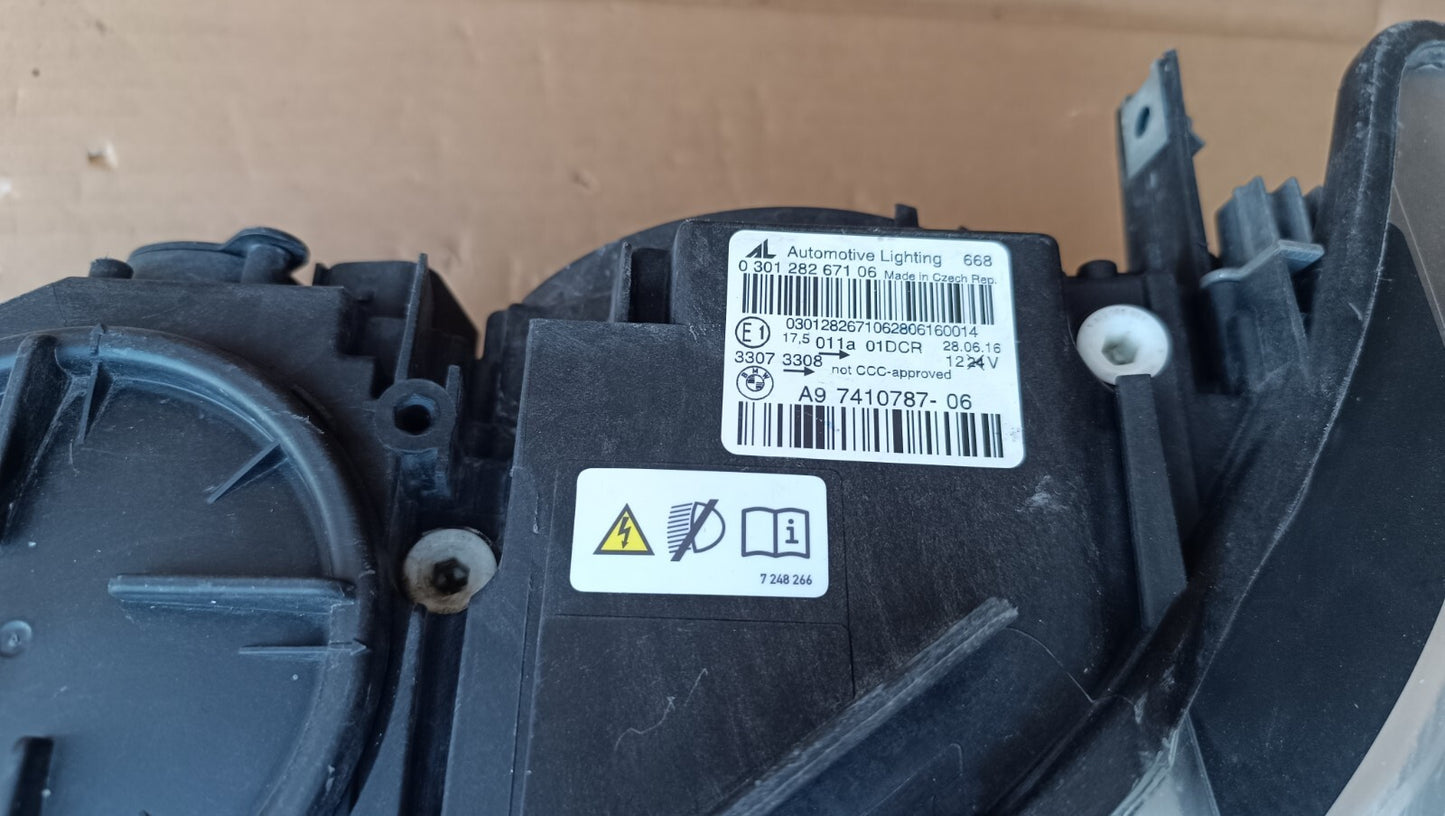 BMW 4 SERIES FRONT LEFT PASSENGER XENON HEADLIGHT F32 F33 F36 2014 2018 spare 97
