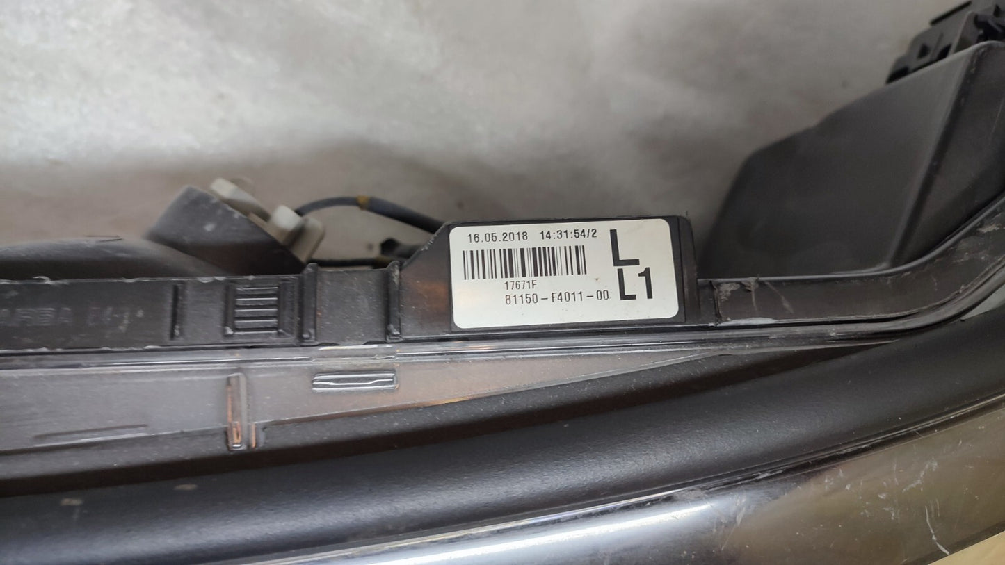 TOYOTA C-HR LEFT SIDE LED HEADLIGHT 2017-2019 81150-F4011 to45