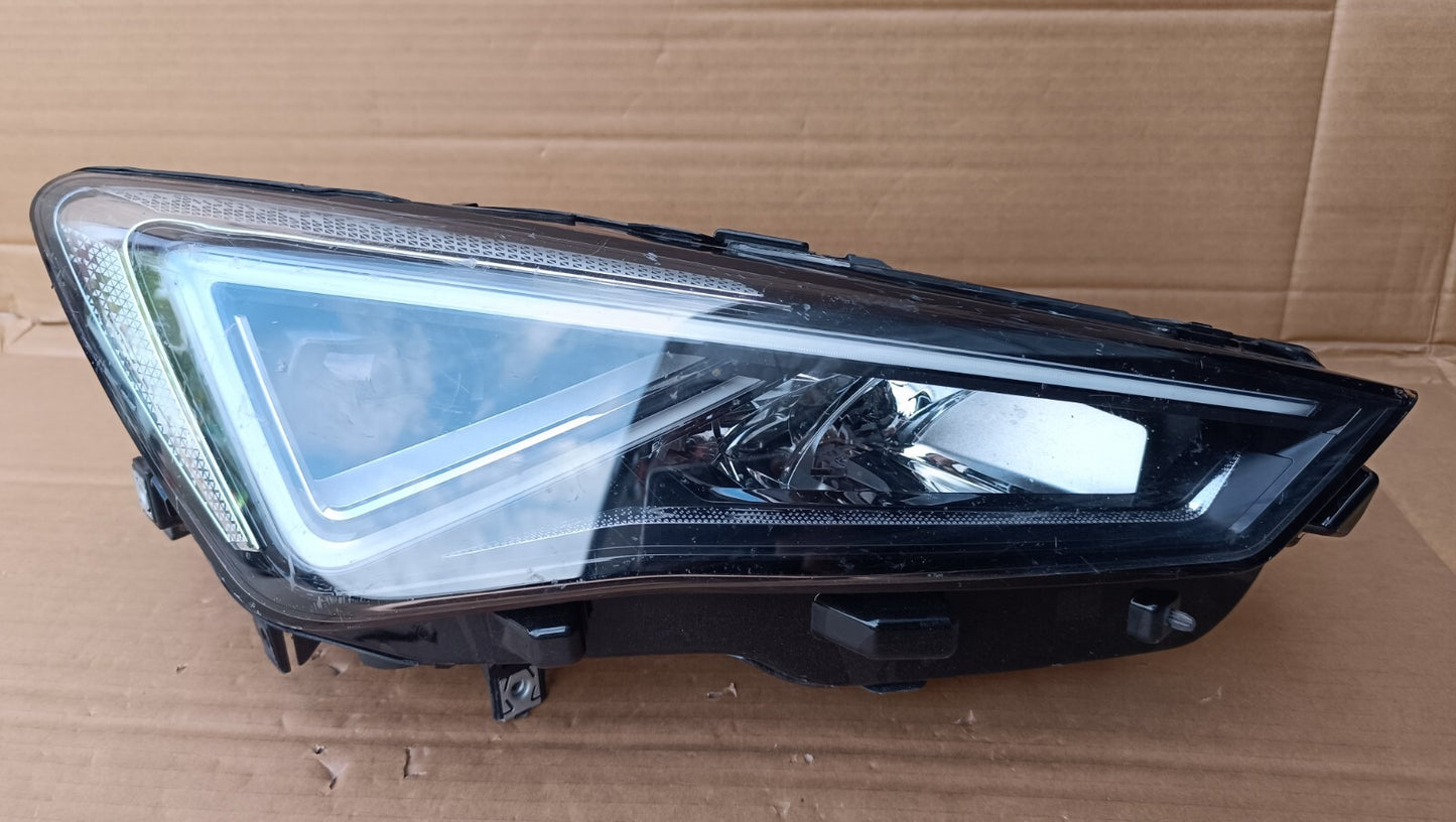 SEAT CUPRA FORMENTOR FR 2021 OFFSIDE DRIVER SIDE FRONT HEADLIGHT 5FH941008F se84