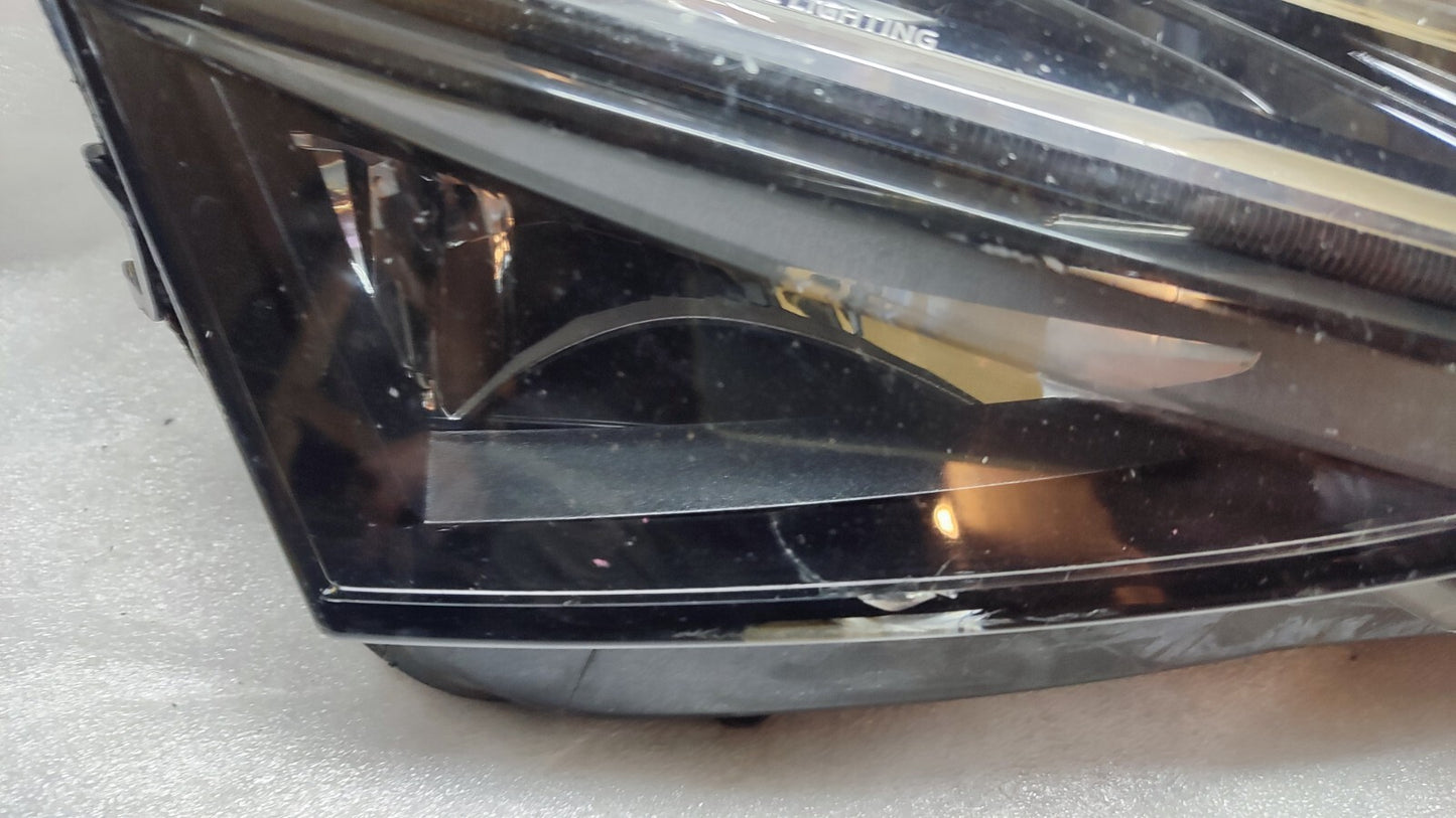 SKODA SUPERB MK3 FACELIFT CRYSTAL LED HEADLIGHT 2018-21 DRIVER O/S 3V2941016D 90