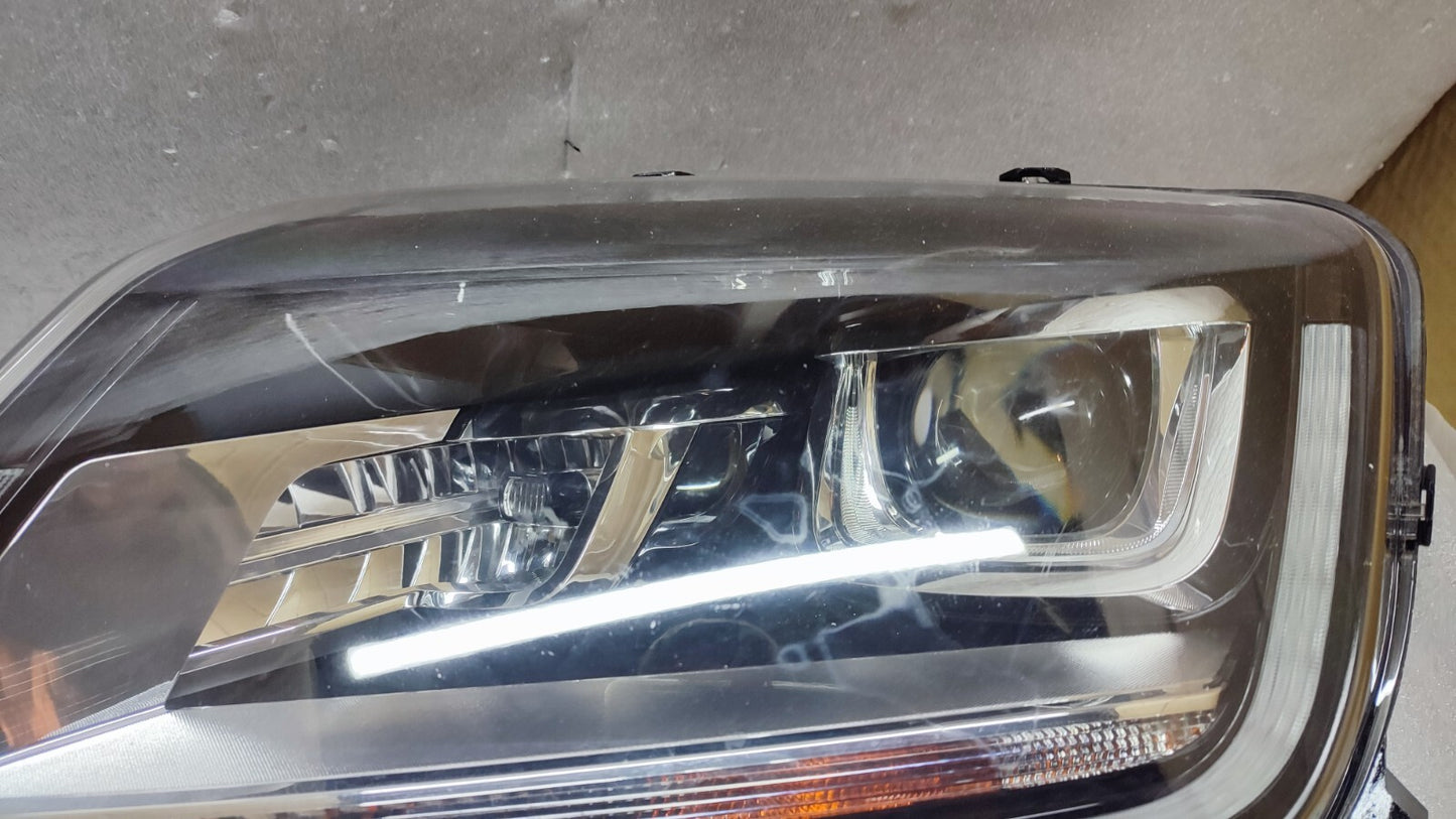 VOLKSWAGEN AMAROK GENUINE LEFT LED XENON HEADLIGHT 2017-2022 2H4941031B vwam119