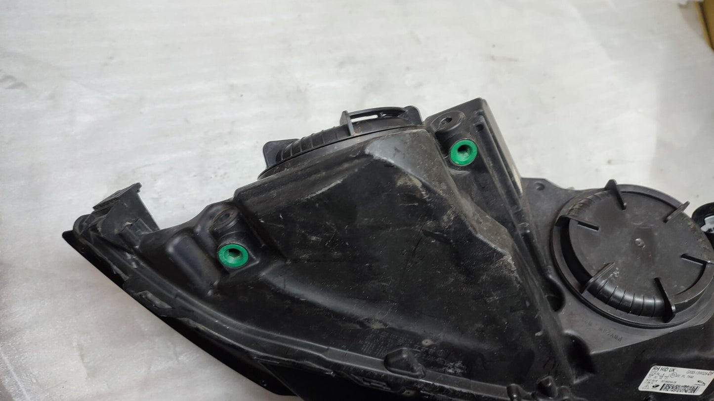 JAGUAR XF X260 F PACE X761 HEADLIGHT DRIVER SIDE RIGHT GX63-13W029-DF jlr46