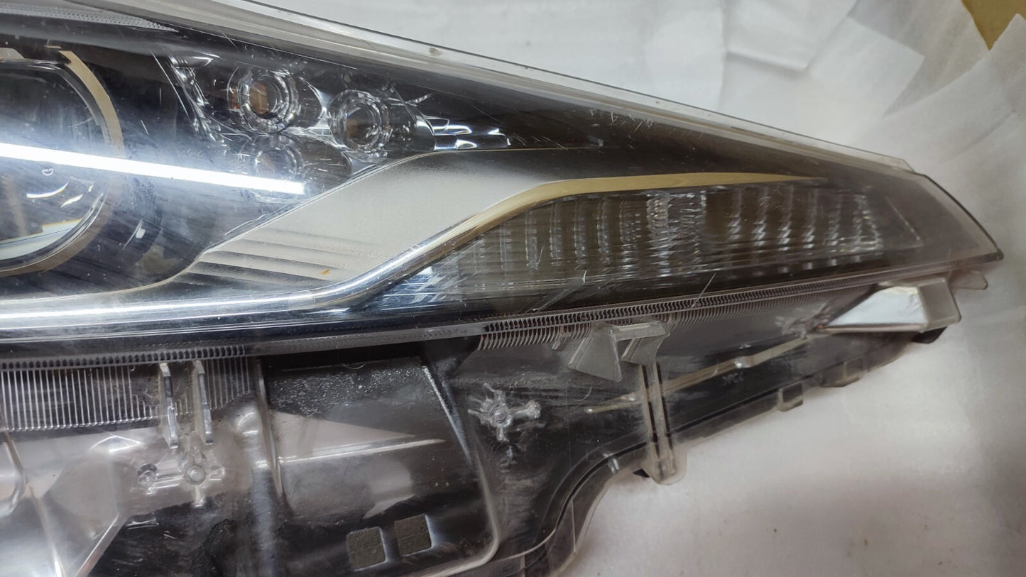 TOYOTA PRIUS FULL LED RIGHT DRIVER SIDE OS HEADLIGHT 2019 - 2022 to27