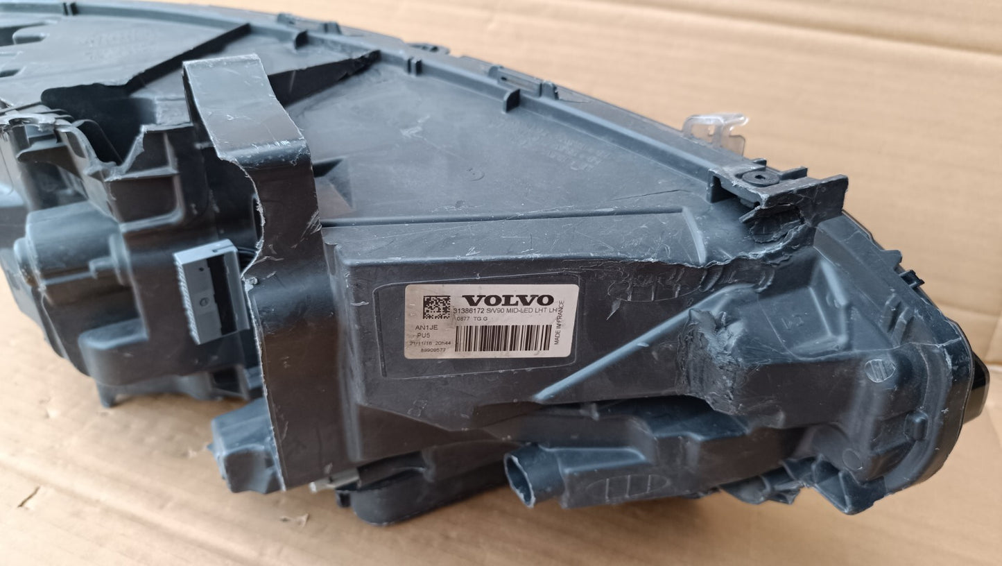 Genuine Volvo S90 S90 LED headlight 31386172 Front-Left