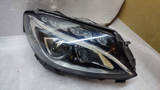 MERCEDES W205 2015+ RIGHT DRIVER SIDE LED HEADLIGHT HIGH PERF A2059064003 m20576