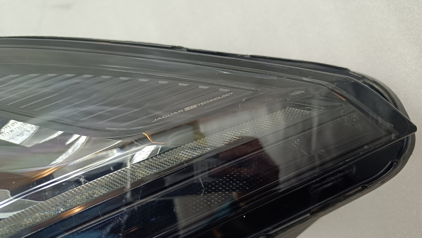 JAGUAR E PACE HEADLIGHT N/S PASSENGER SIDE J9C3 13W030 DC J9C313W030DC jlr66