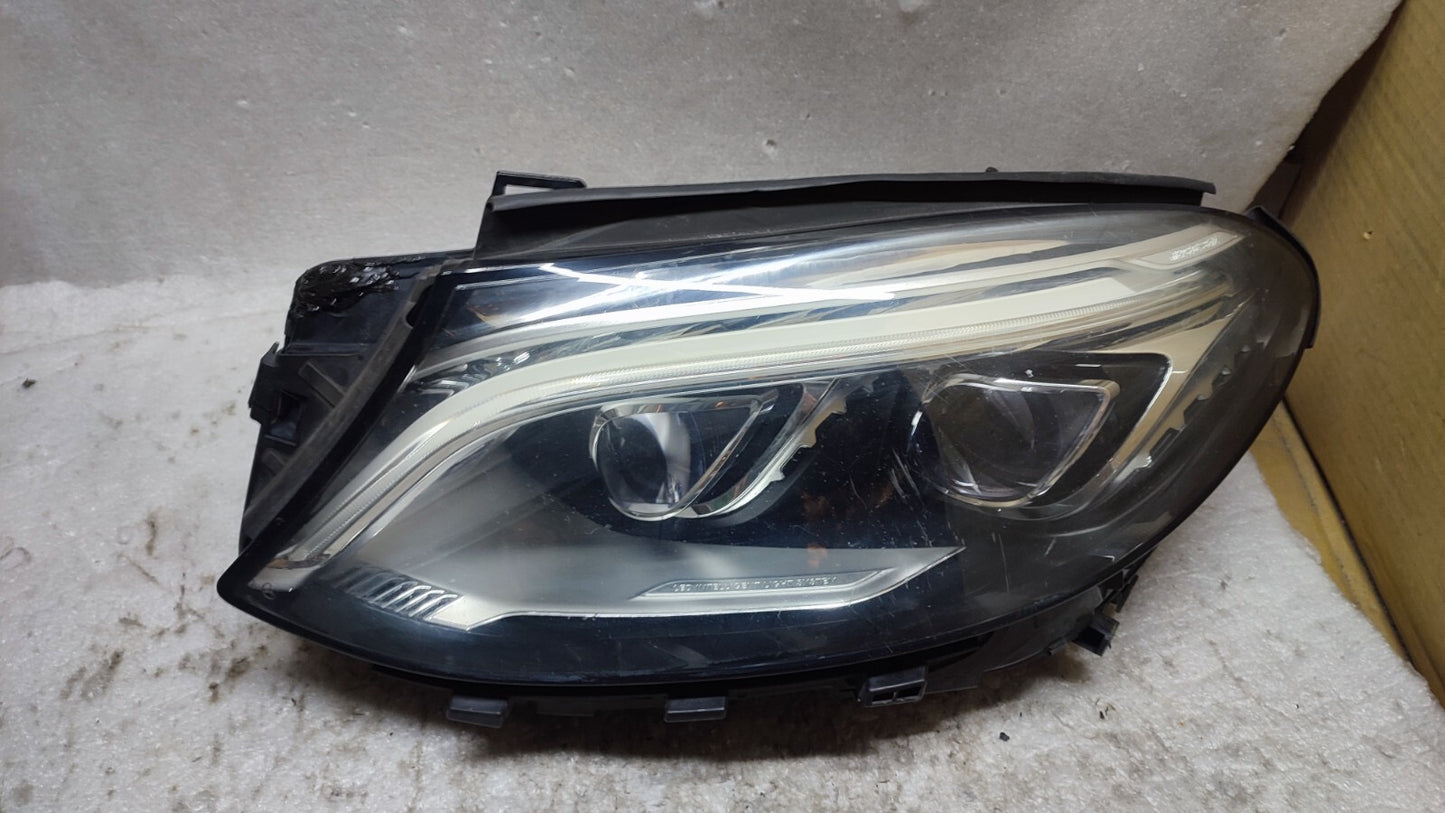 MERCEDES GLE W166 Passenger Side LED Intelligent Headlight A1669062303 m68
