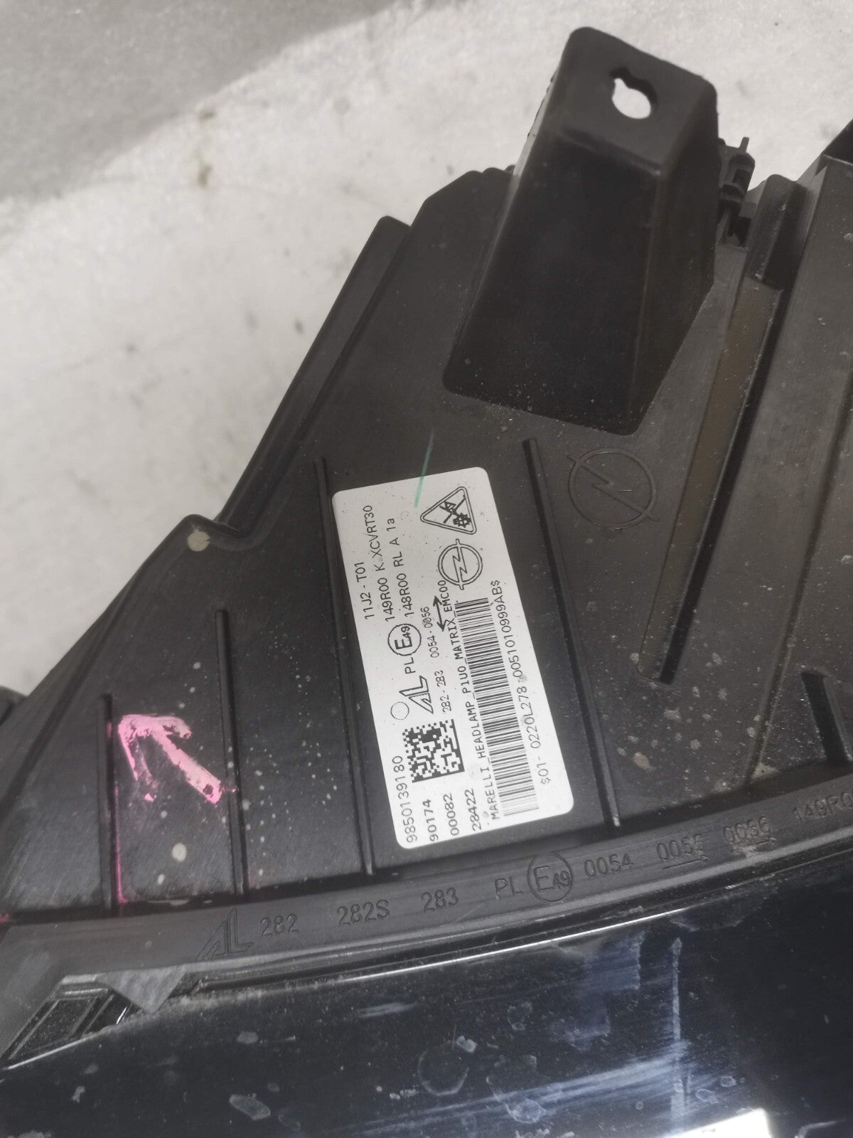 VAUXHALL GRANDLAND X 2022 - 2023 PASSEN LEFT LH LED DRL HEAD LIGHTLAMP vxgr48