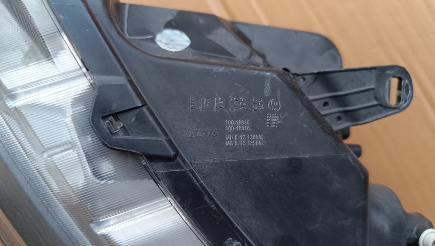 NISSAN QASHQAI Mk2 (J11) Left Passenger Side Front Headlight LED 100-18016 ni62