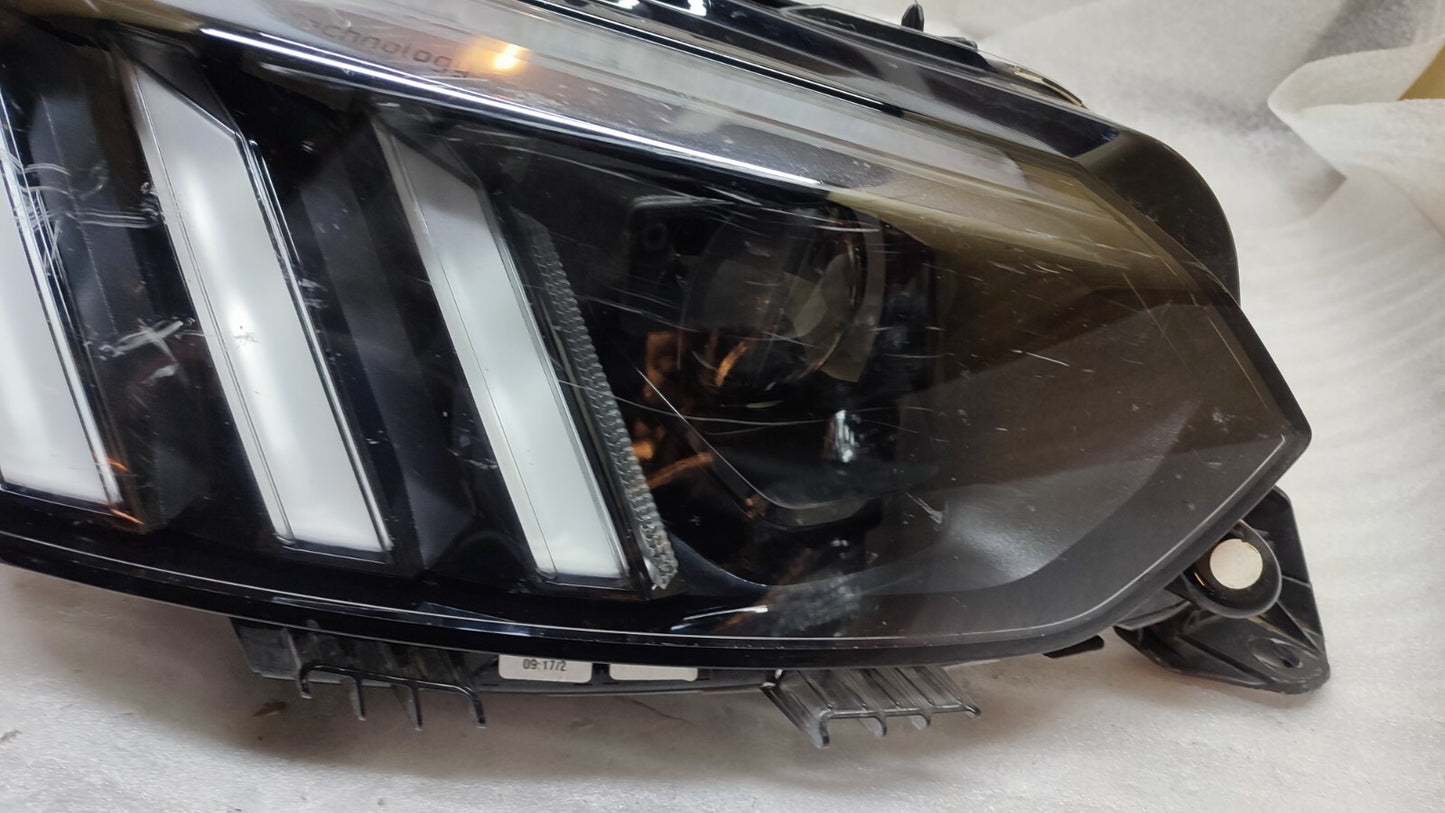 PEUGEOT 208 2019-2023 DRIVER SIDE LED HEADLIGHT GENUINE 9850177580 PSA63