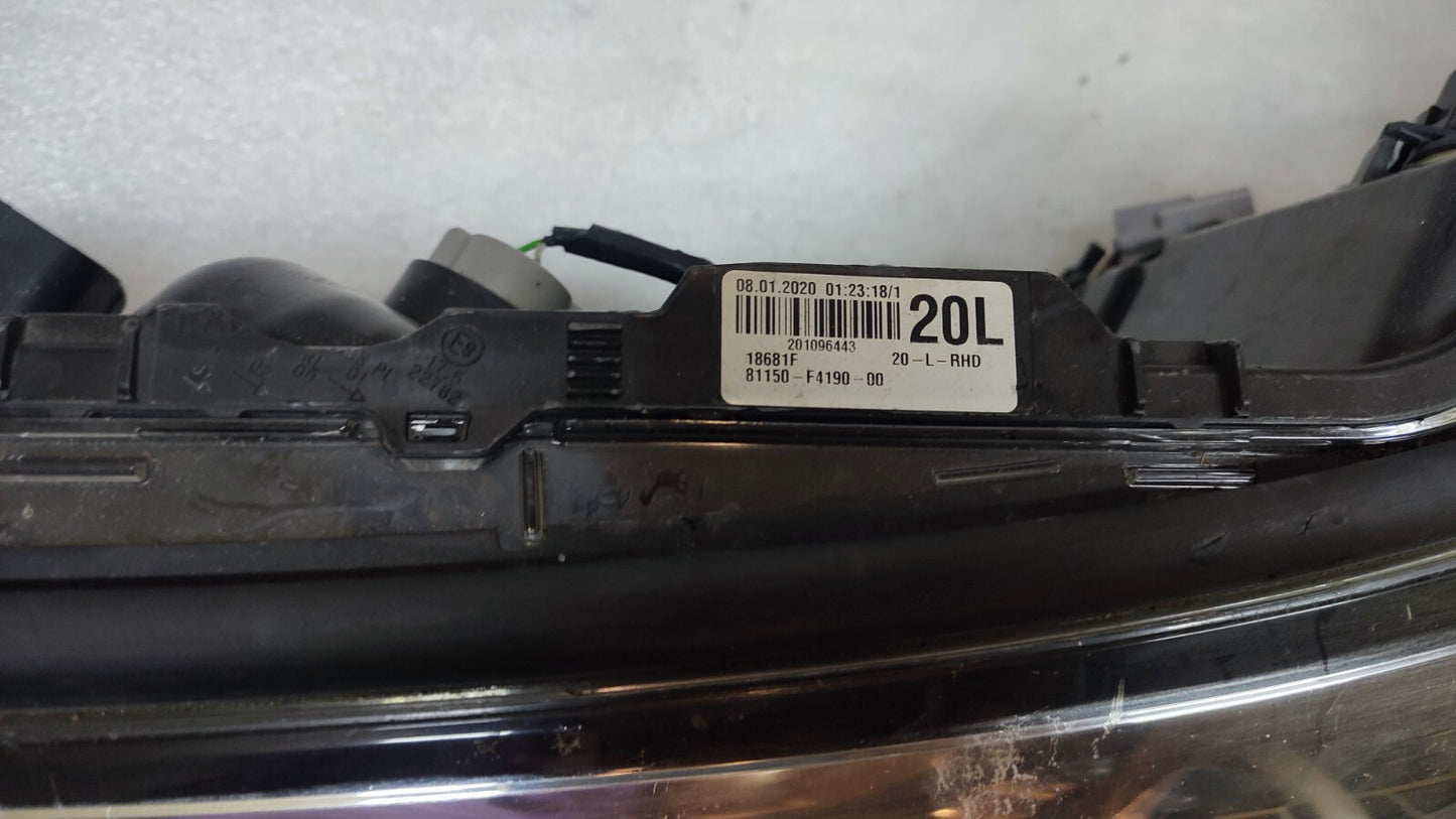 TOYOTA C-HR 2021 Genuine Left Nearside Headlight Headlamp 81150-F4190-00 to39